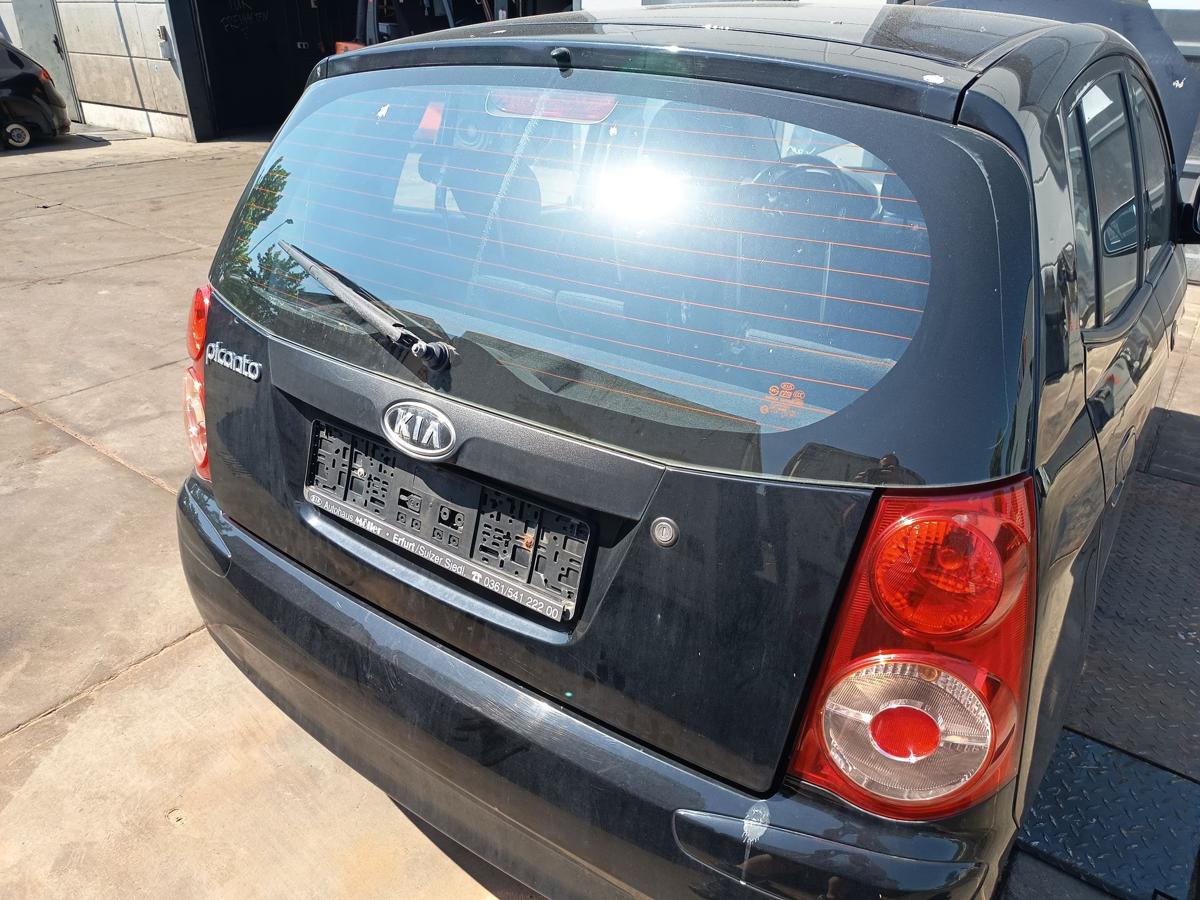 Kia Picanto BA original Heckklappe mit Scheibe Galaxy Black Baujahr 2009