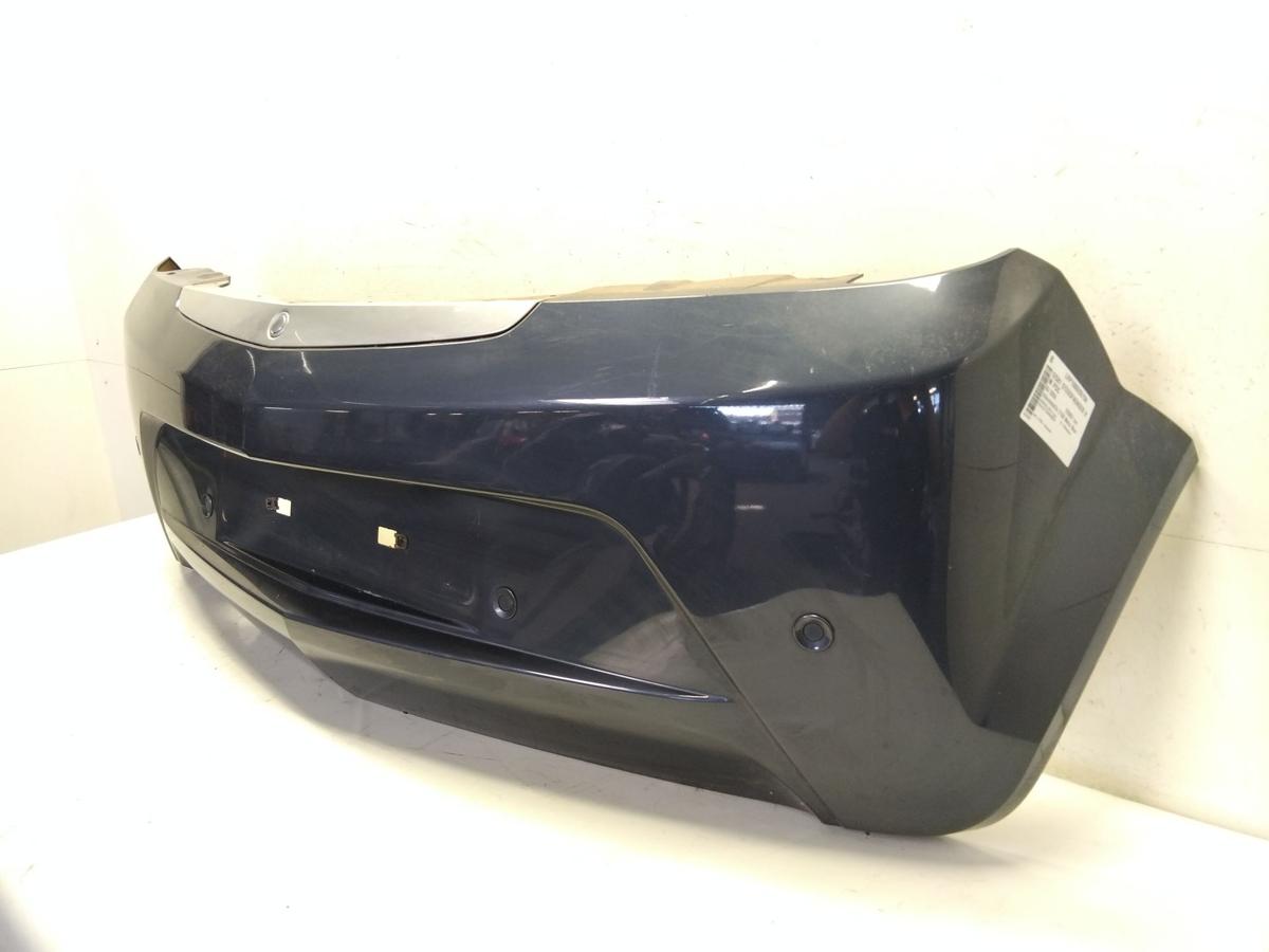Opel Tigra TwinTop orig Stossf&auml;nger Sto&szlig;stange hinten PDC BJ2006 Z168 Metro Blue