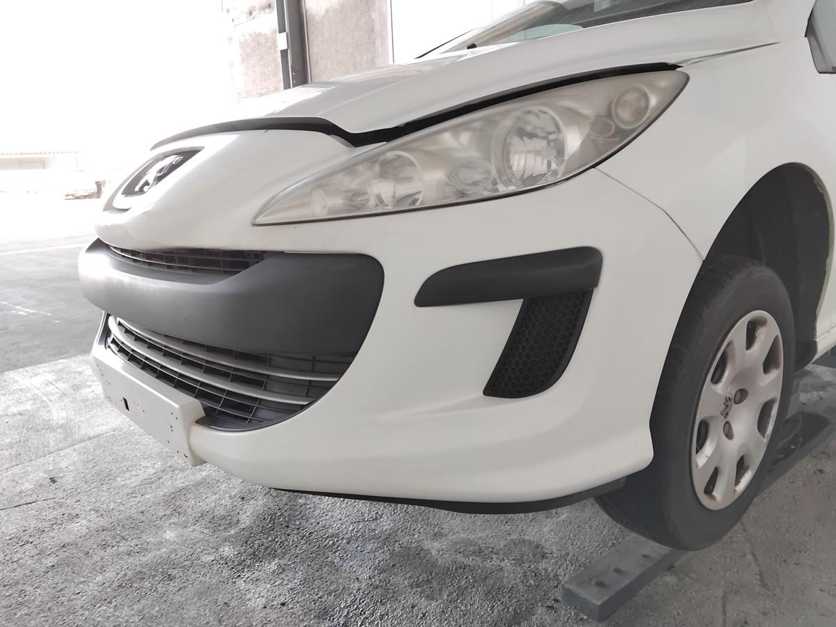 Peugeot 308 I original Sto&szlig;stange Sto&szlig;f&auml;nger vorn EWP Schneewei&szlig; BJ2010