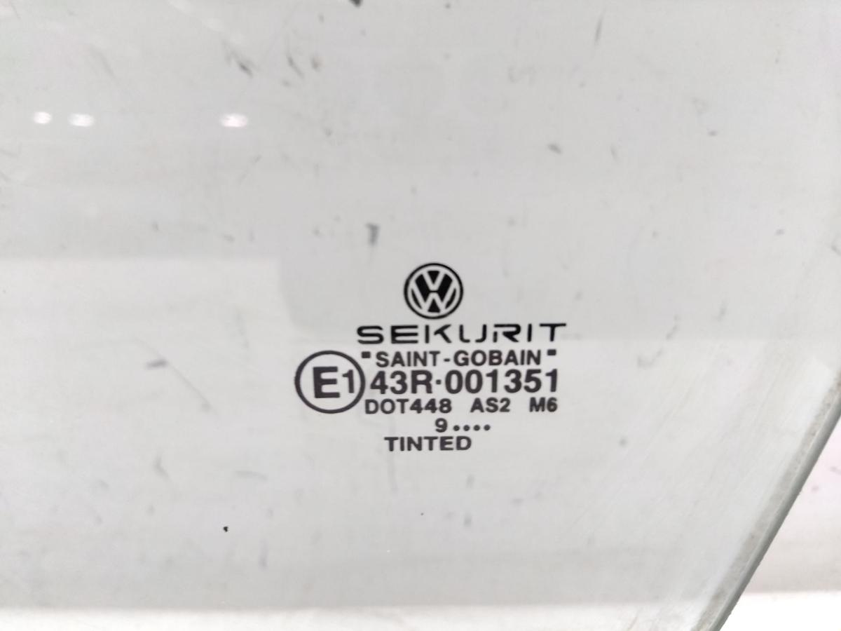 VW Golf 4 1J original T&uuml;rscheibe vorn links 5-t&uuml;rig gr&uuml;ncolor Bj.1999