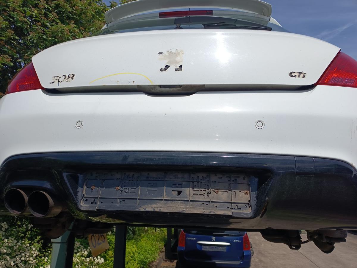 Peugeot 308 GTI original Sto&szlig;stange F&auml;nger hinten Heck EWP Schneewei&szlig; Bj 2011
