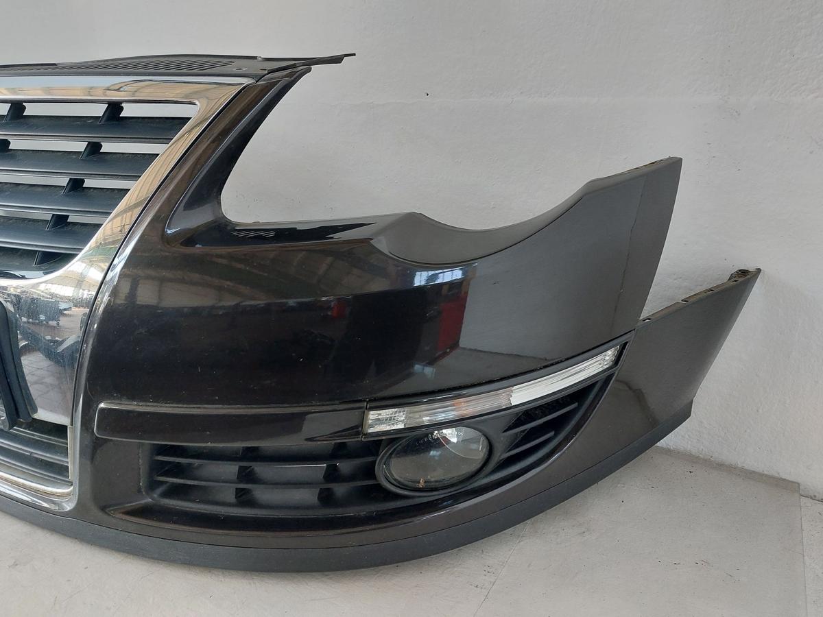 VW Passat 3C B6 Sto&szlig;f&auml;nger vorn Frontsch&uuml;rze Grill Nebel LC8Z Moccabrown