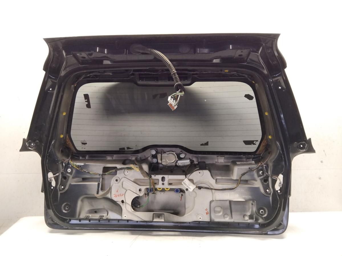 Volvo V70 III Heckklappe schwarzmetallic blacksapphire mit Heckscheibe Bj.2010