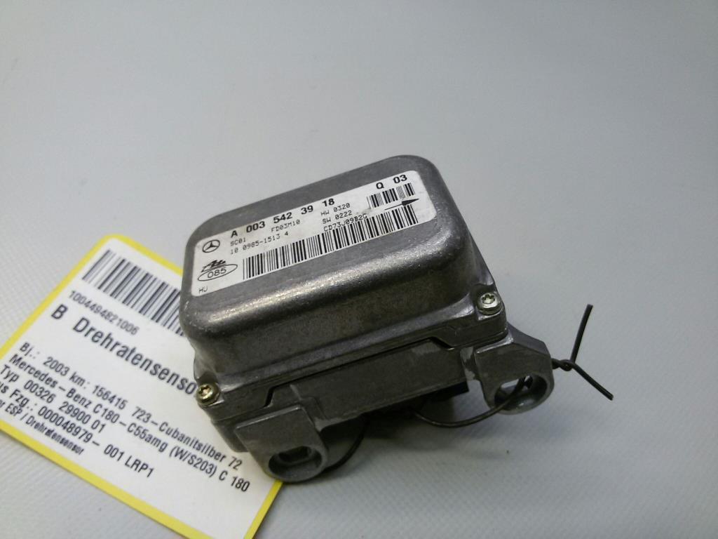 Drehratensensor 0035423918 A0035423918 Mercedes-Benz C180-C55amg (W/S203) BJ: 2003