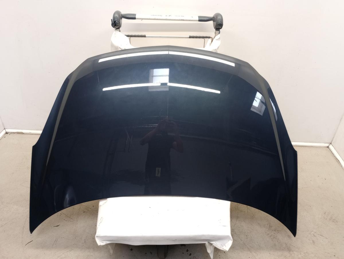 Opel Corsa D orig Motorhaube Klappe Z168 Metroblau bis Bj 2010