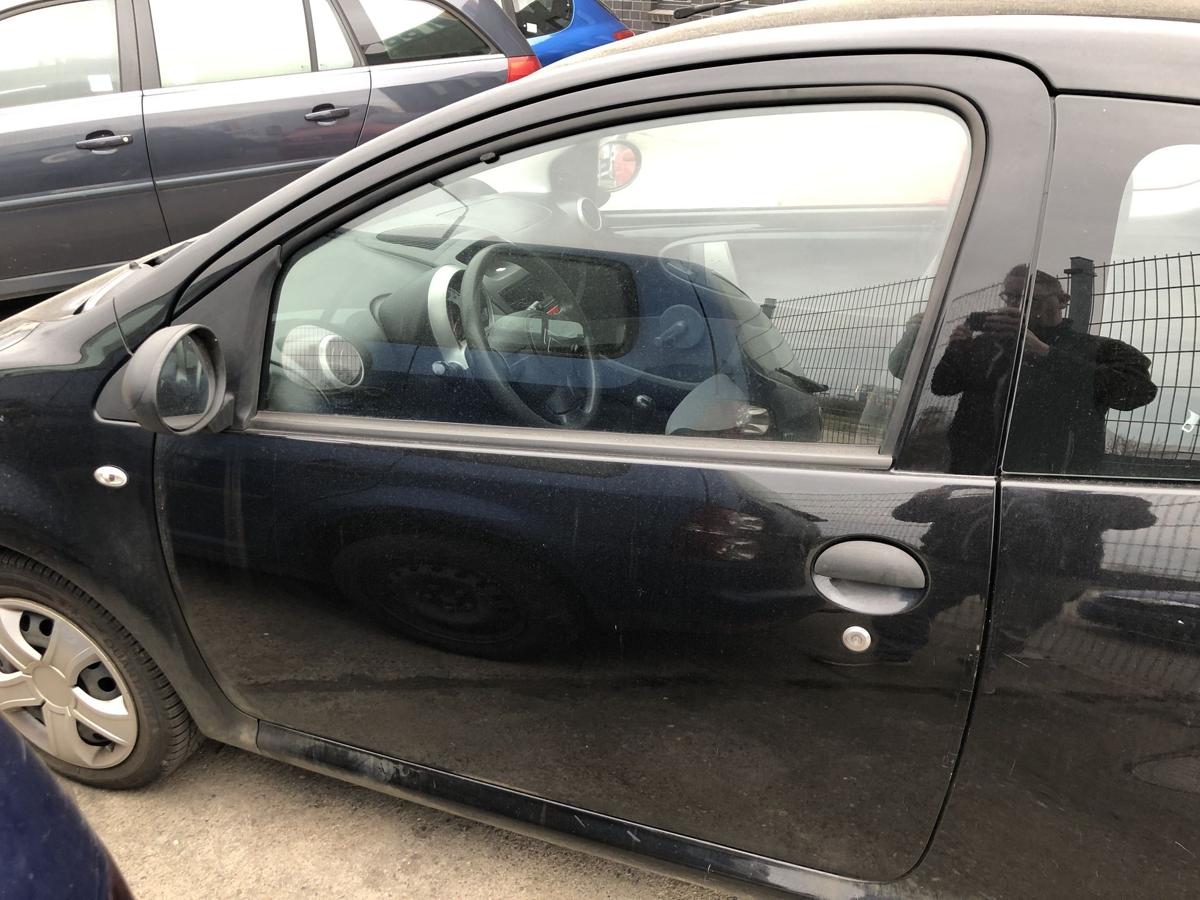 Citroen C1 Typ P T&uuml;r vorn links Fahrert&uuml;r im Rohbau 3 t&uuml;rer EXY Onyx schwarz