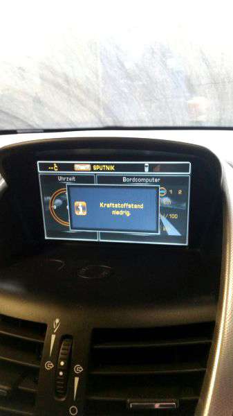 Peugeot 207 Bj.2007 original Navigations- bzw. Multifunktionsdisplay farbig 96633220XT