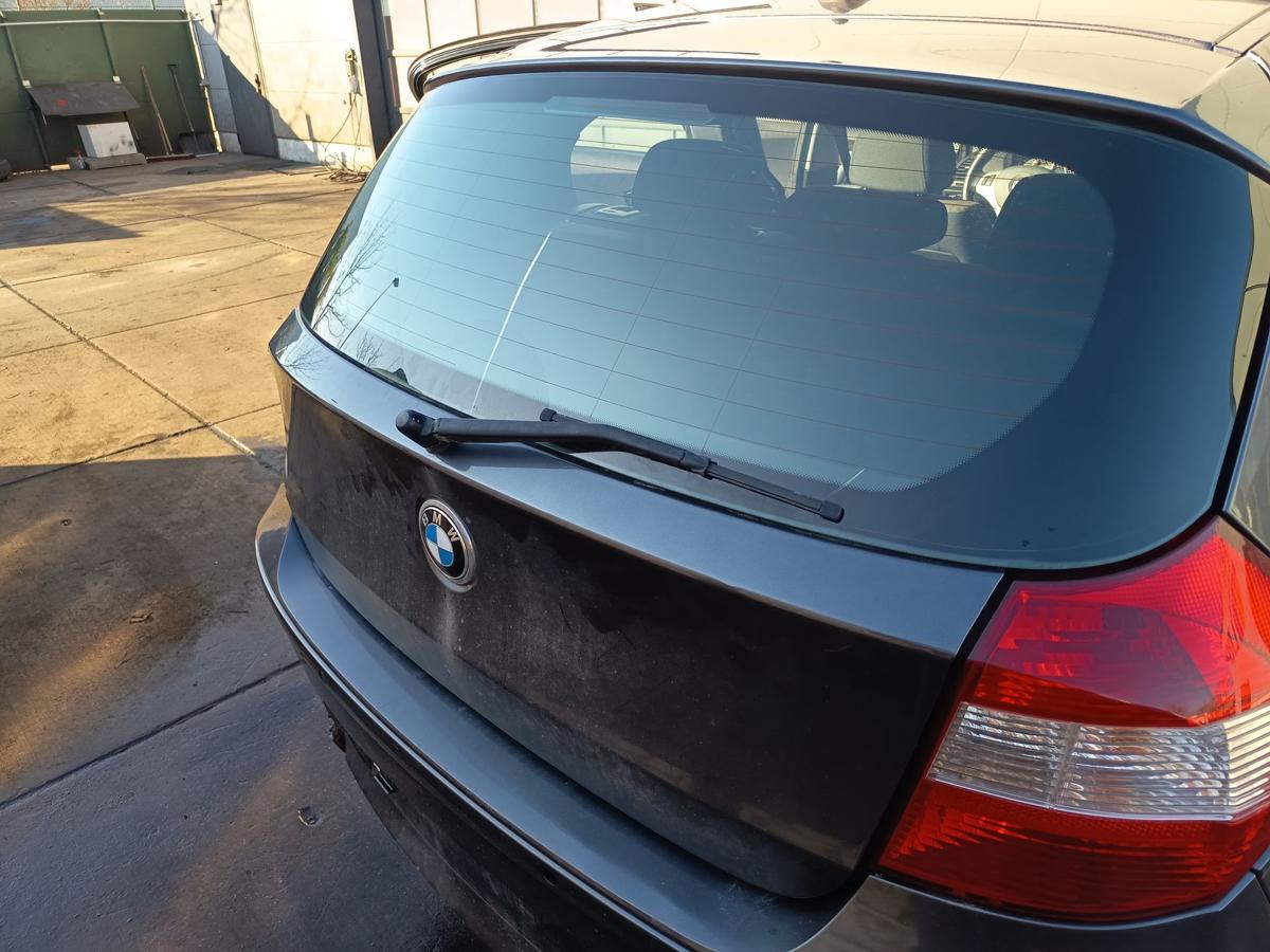 BMW E87 original Heckklappe mit Scheibe A22 Sparkling graphite Bj 2005