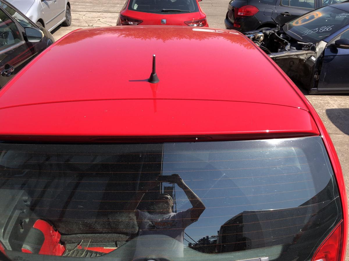 Skoda Citigo Typ AA Heckklappe mit Heckscheibe im Rohbau LY3D Tornadorot