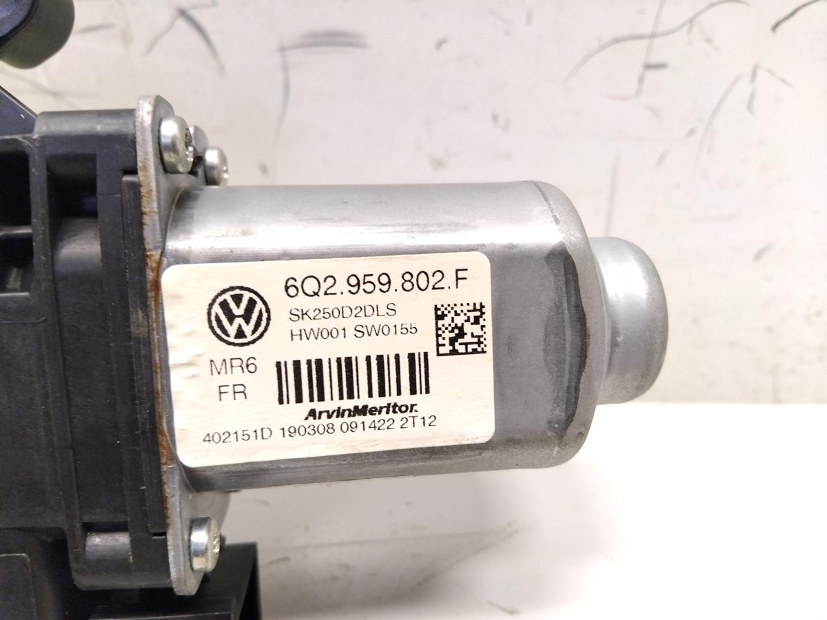Skoda Fabia 2 5J original Fensterhebermotor vorn links 6Q2959802F Bj.2008