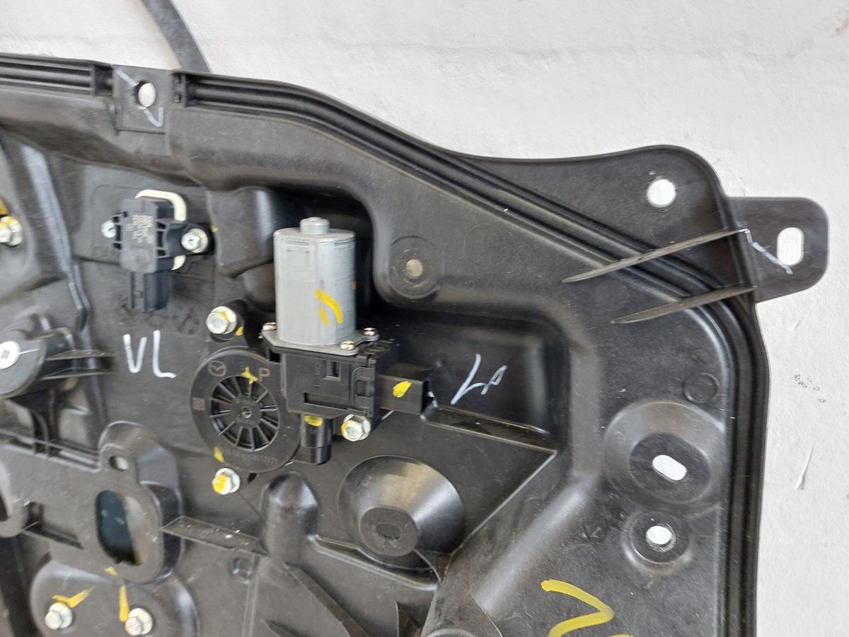 Mazda 2 Typ DJ Fensterheber vorn links Motor und Mechanik auf Grundplatte