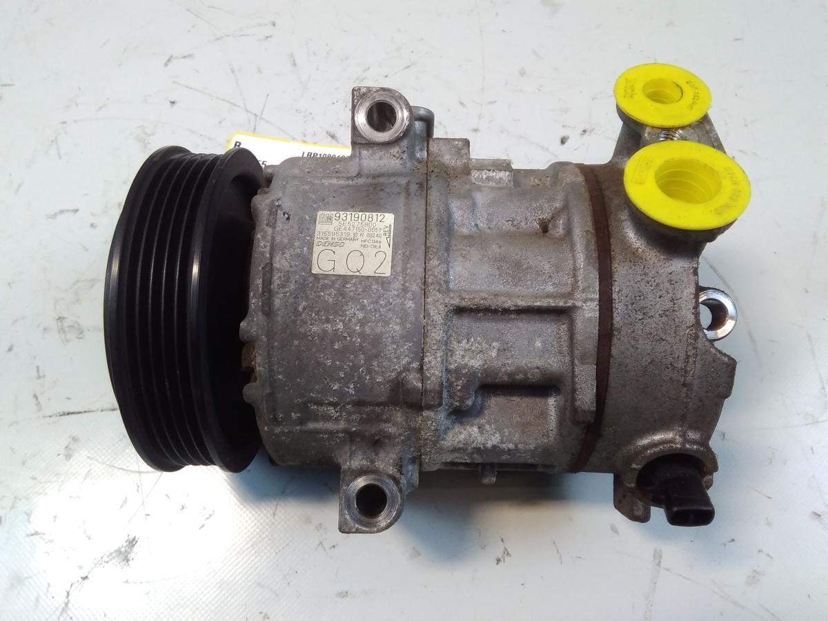 Opel Corsa D original Klimakompressor 1.2 59kw BJ2006 93190812 Denso