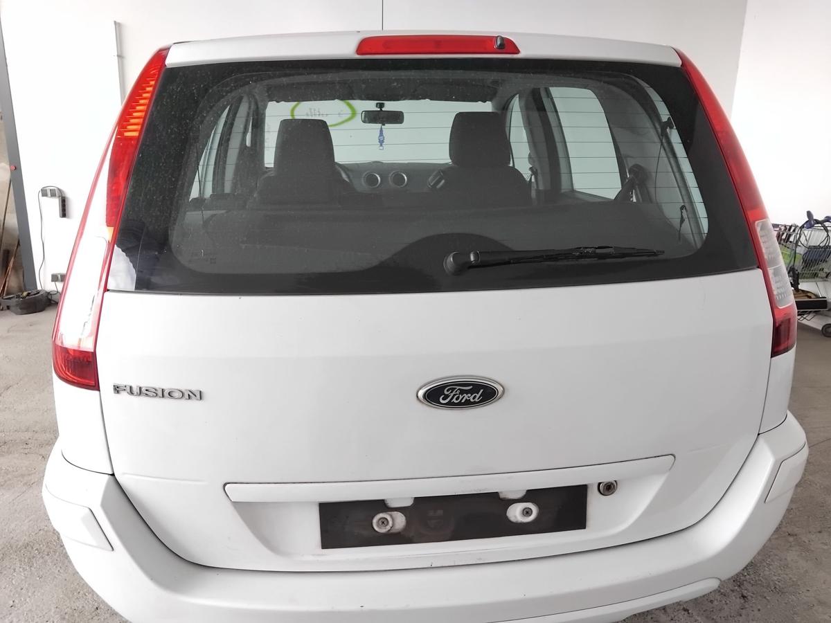 Ford Fusion JU2 Facelift Heckklappe frostweiß mit Heckscheibe BJ2011