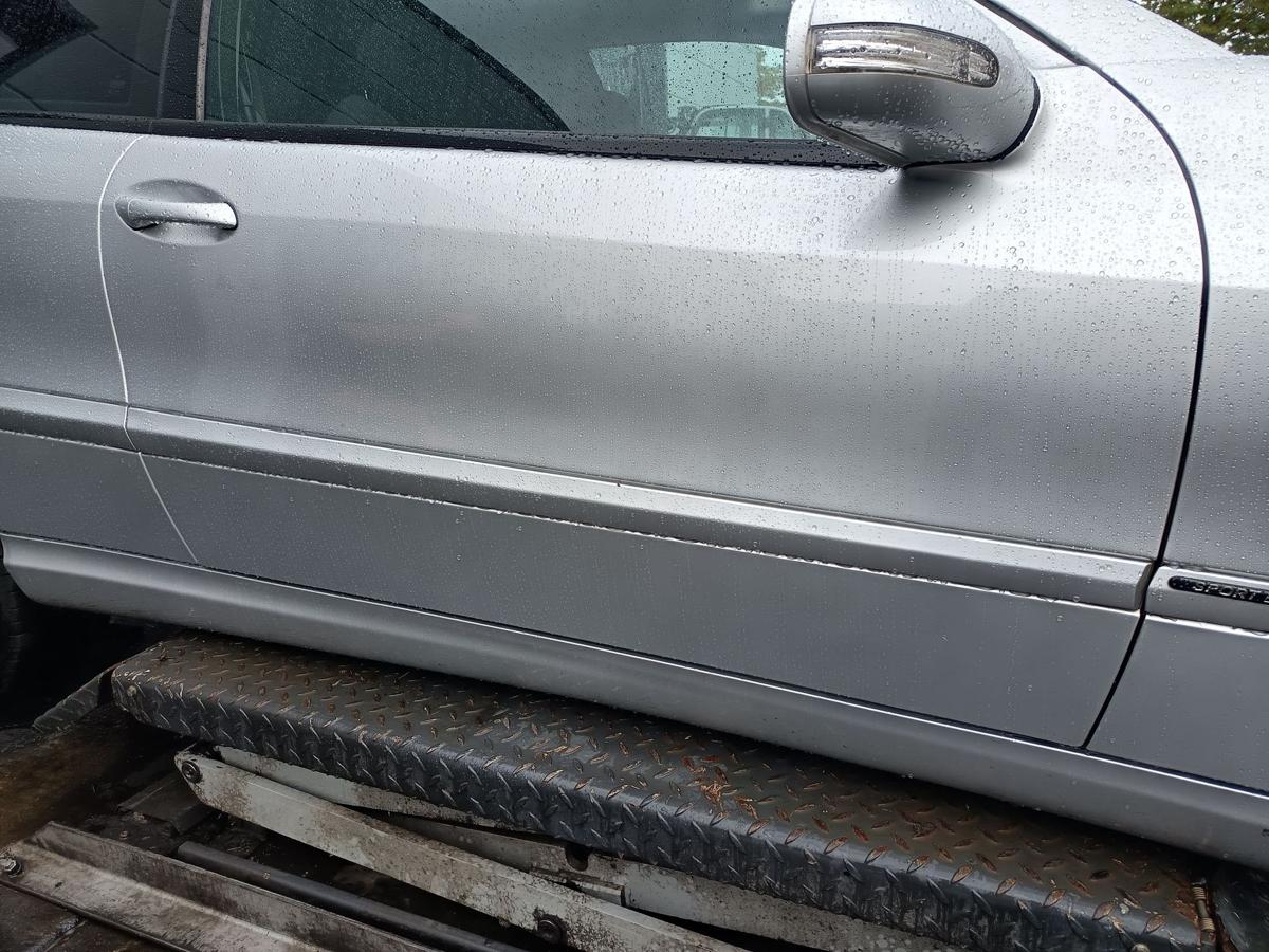 Mercedes CL203 Coupe orig Tür rechts Beifahrertür 775 Silber Bj 2006