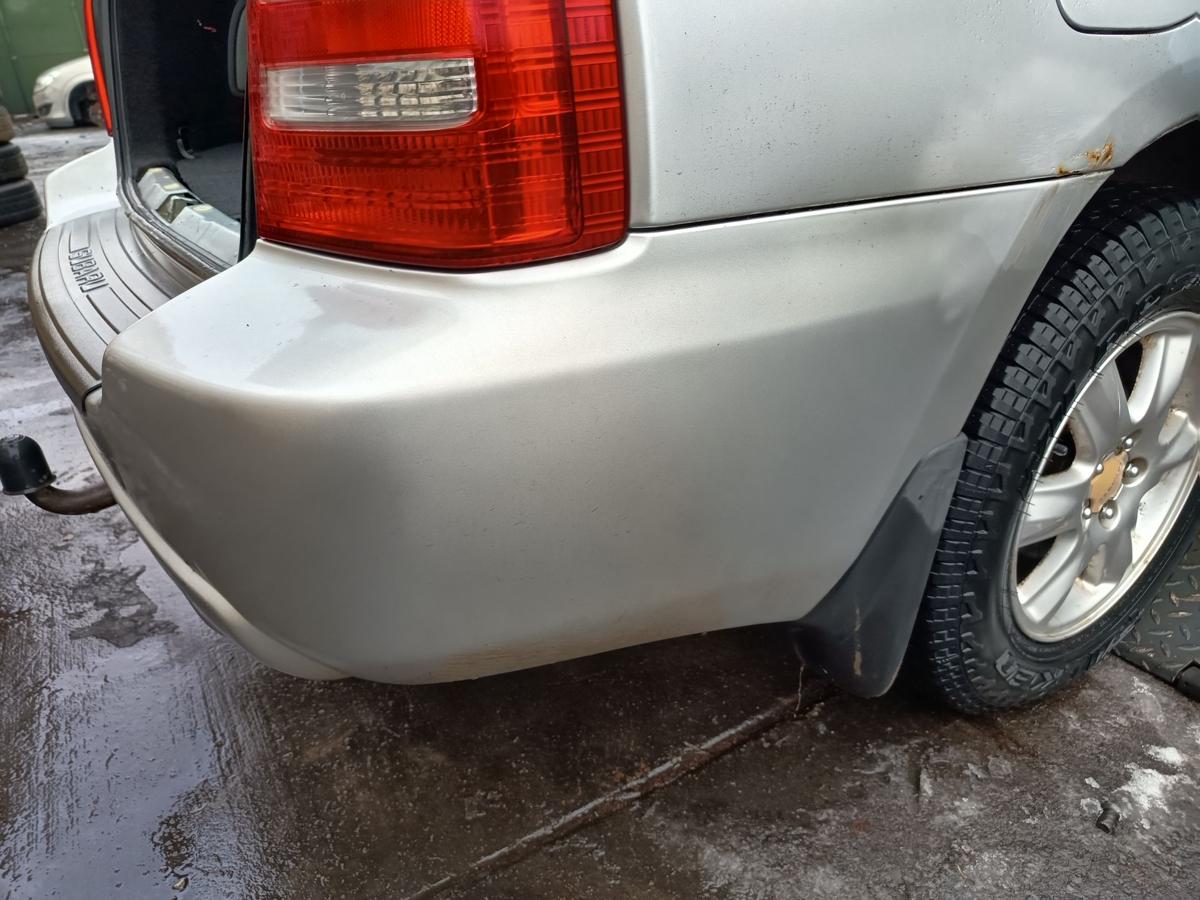 Subaru Forester SG original Sto&szlig;stange hinten 01G Silber Baujahr 2005