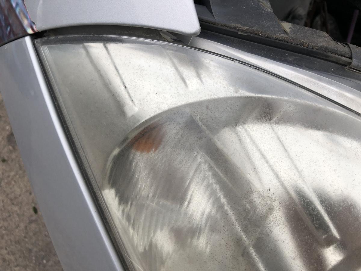 Mercedes A-Klasse W169 Scheinwerfer rechts Hauptscheinwerfer Halogen Mopf Tr&uuml;b