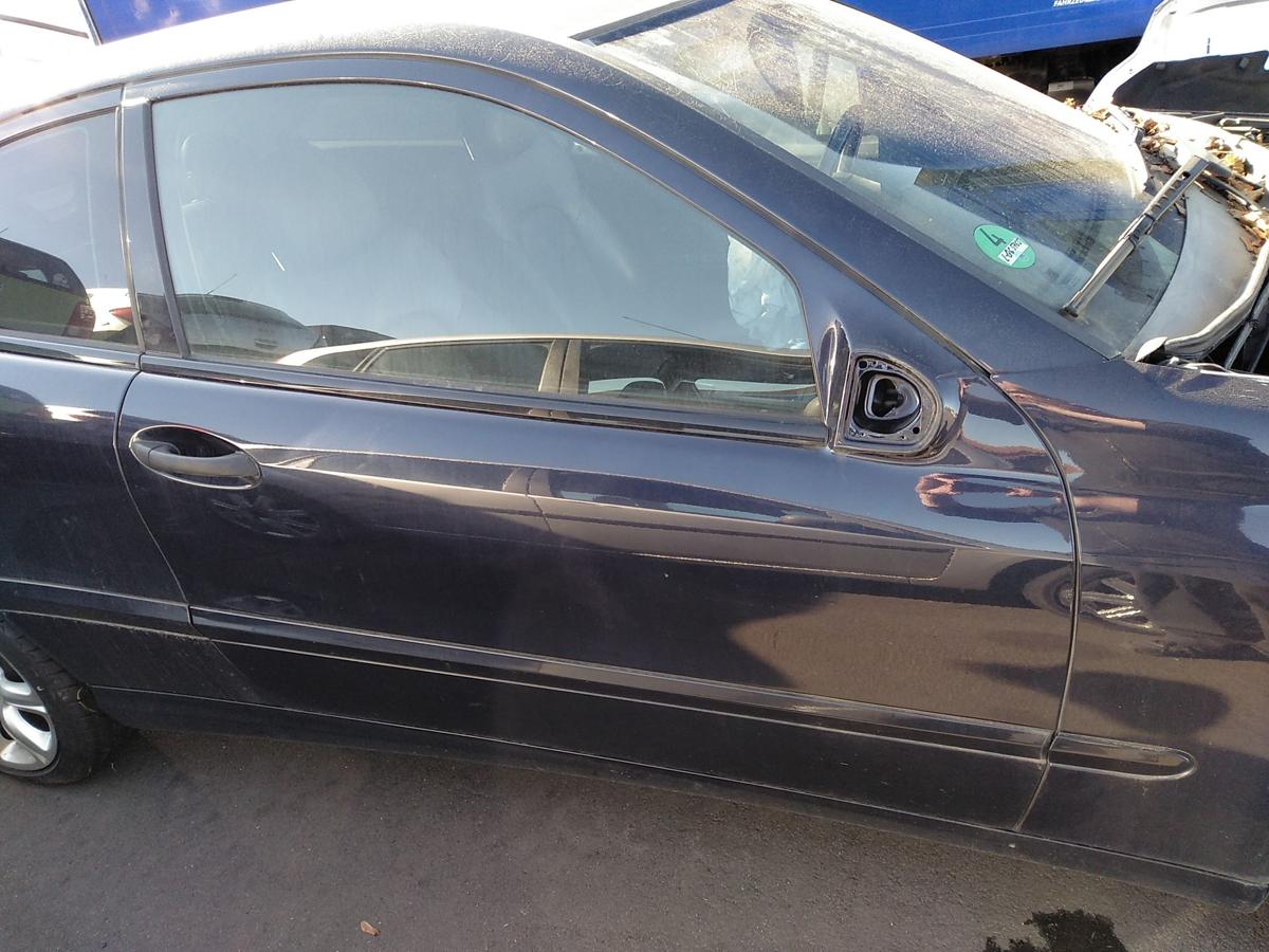 Mercedes C203 Sportcoupe T&uuml;r rechts Beifahrert&uuml;r tansanitblaumetallic 359 Bj2006