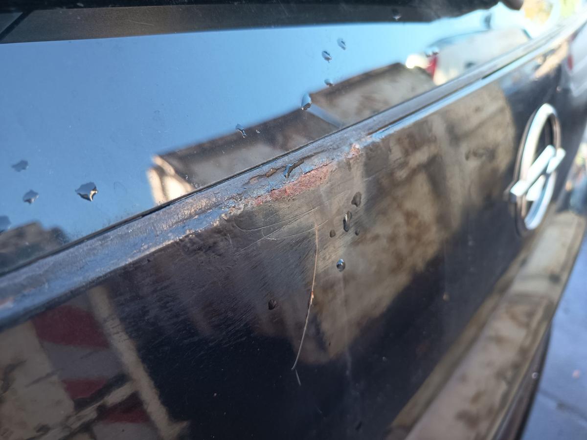 Opel Signum F48 original Heckklappe mit Scheibe 2HU Saphirschwarz Bj 2008