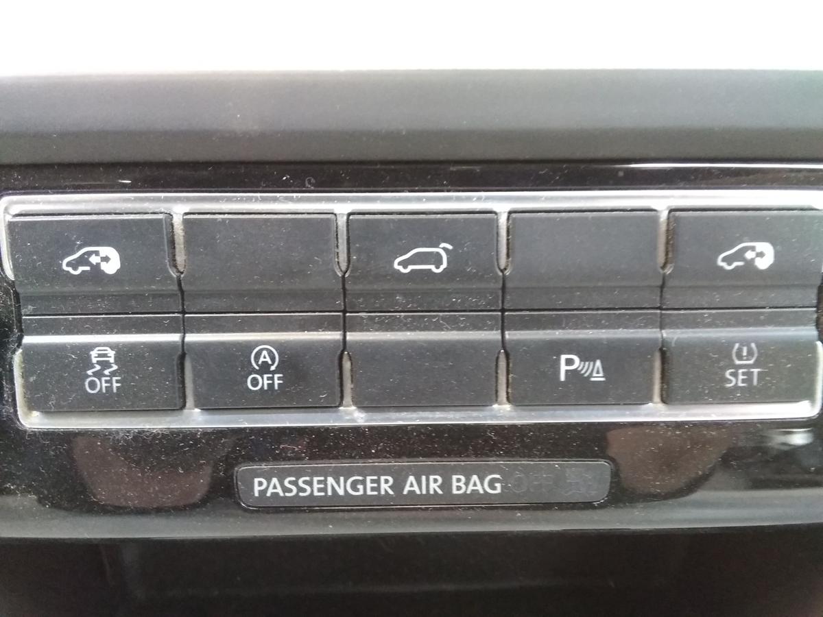 Seat Alhambra 7N original Mehrfachschalter vorn 7N0927137E mit Ablagefach B.2015