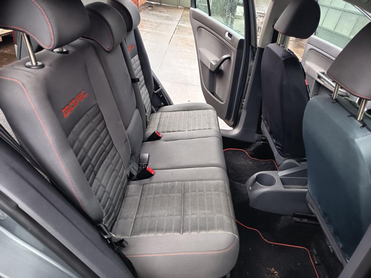 VW Golf Plus 5M original R&uuml;cksitzbank hinten Fond Stoff Goal Bj 2006
