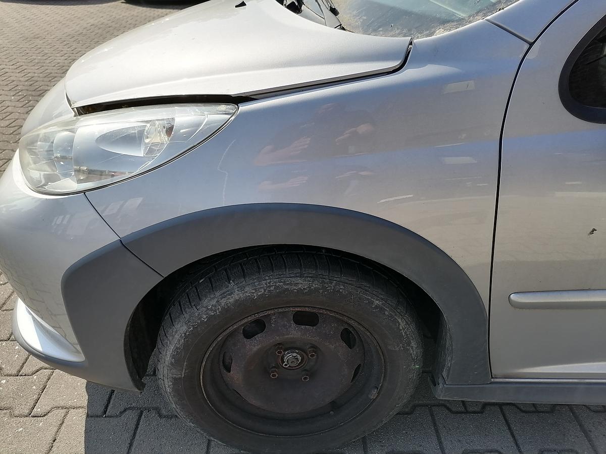 Peugeot 207 SW Kotfl&uuml;gel links vorn EZR-Aluminiumgrau Escapade BJ08