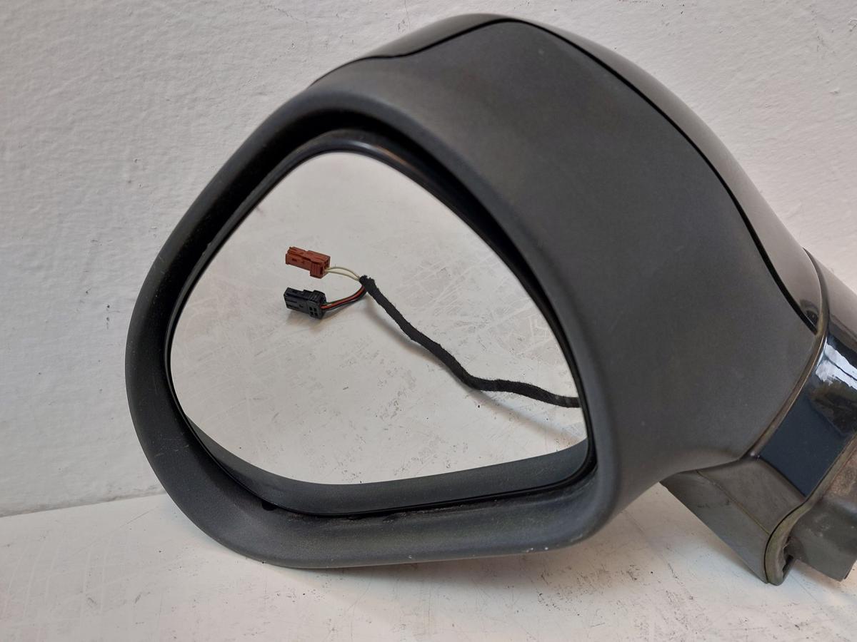 Peugeot 207CC Au&szlig;enspiegel links R&uuml;ckspiegel elektrisch EXL Schwarz Obsidien Met