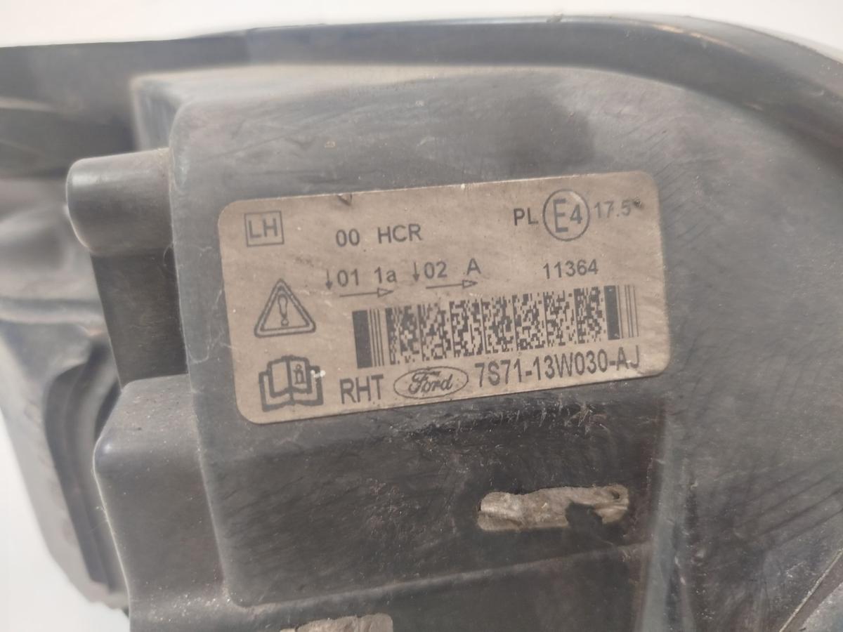 Ford Mondeo MK4 BA7 Scheinwerfer links Hauptscheinwerfer Halogen Tr&uuml;bung