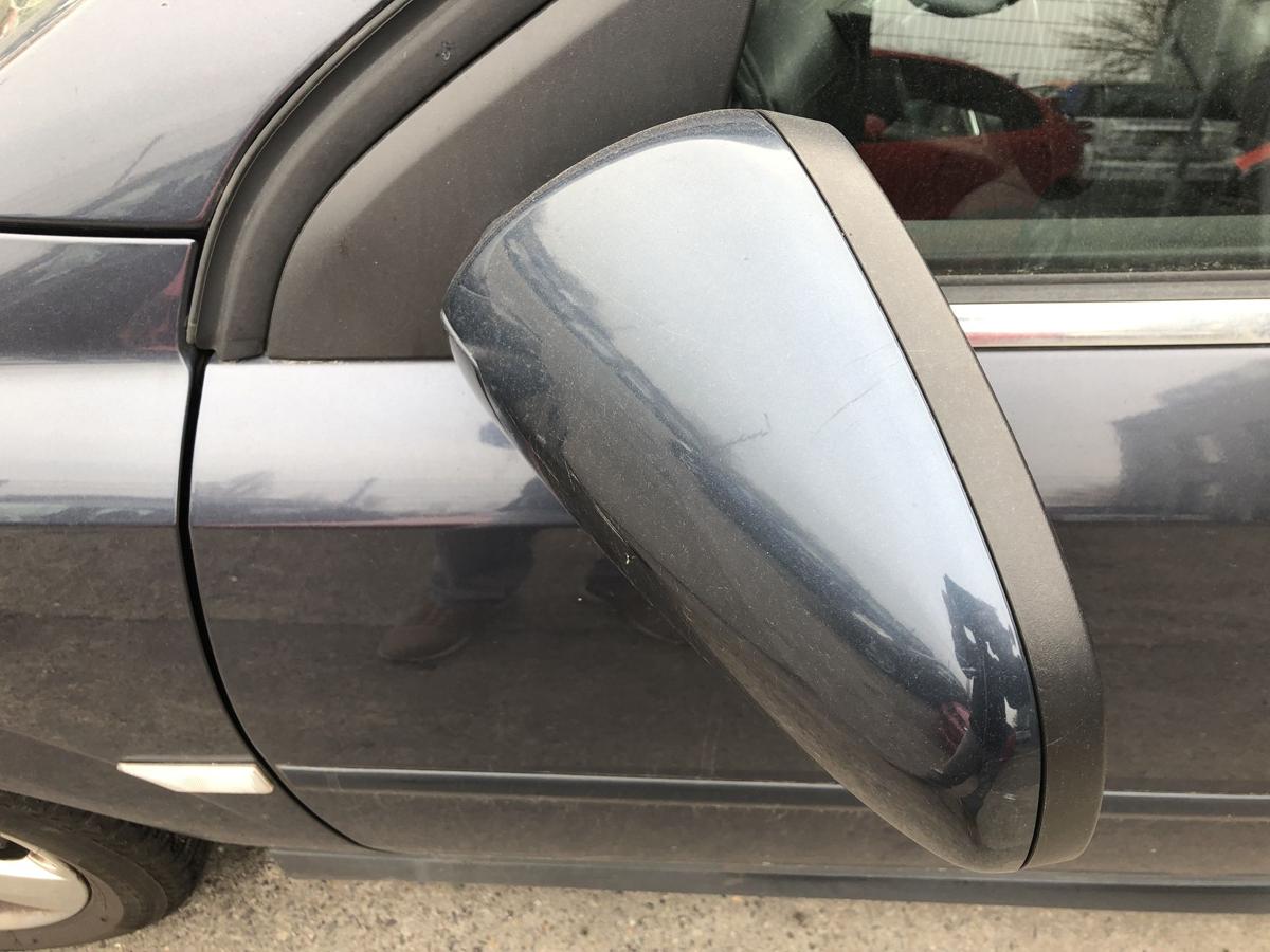 Opel Vectra C Caravan ab05 Au&szlig;enspiegel links R&uuml;ckspiegel elek 4XU Metroblau