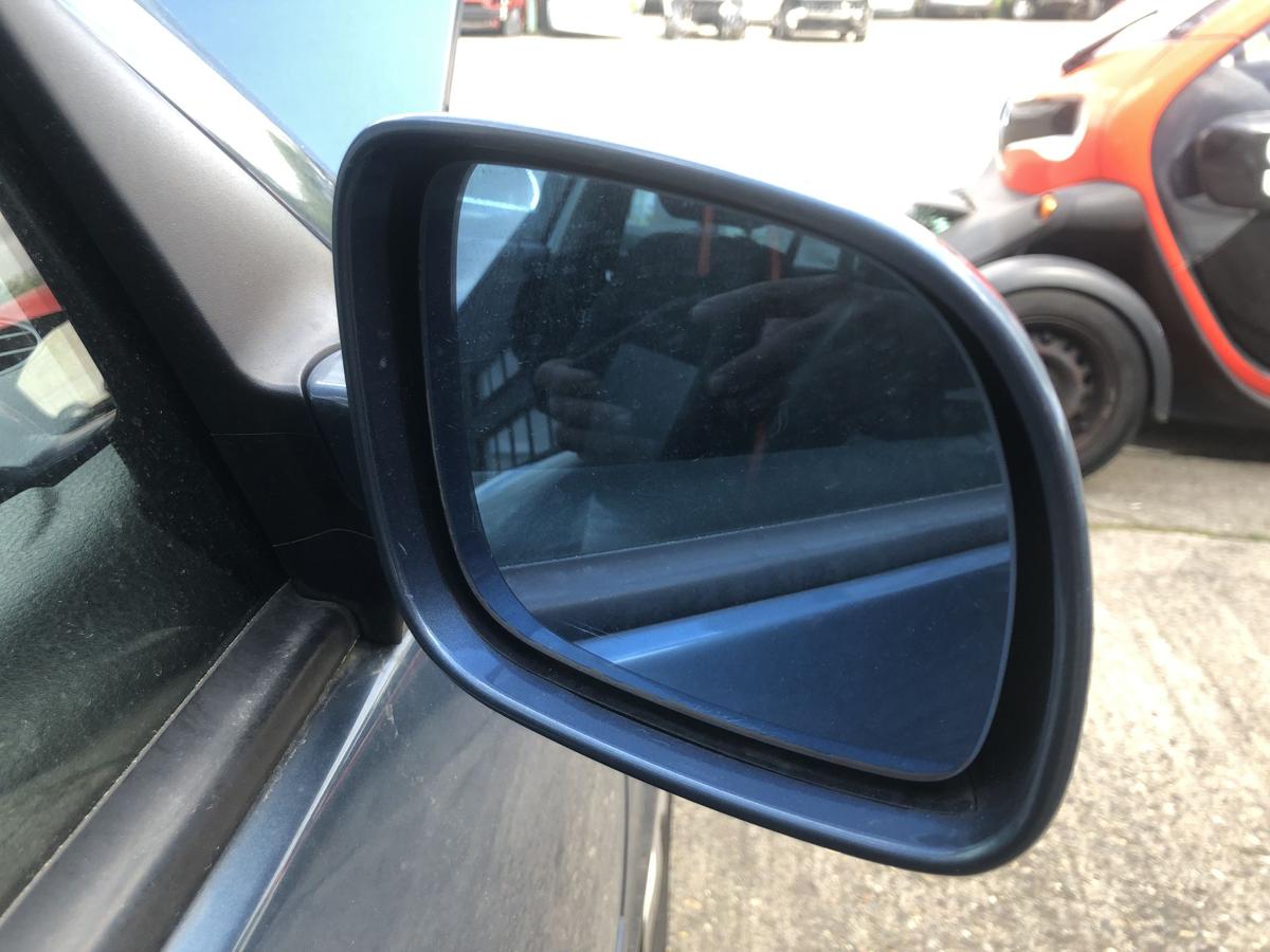 Aussenspiegel rechts elektrisch Spiegel LD5X Trendblau VW Golf 4 IV 1J