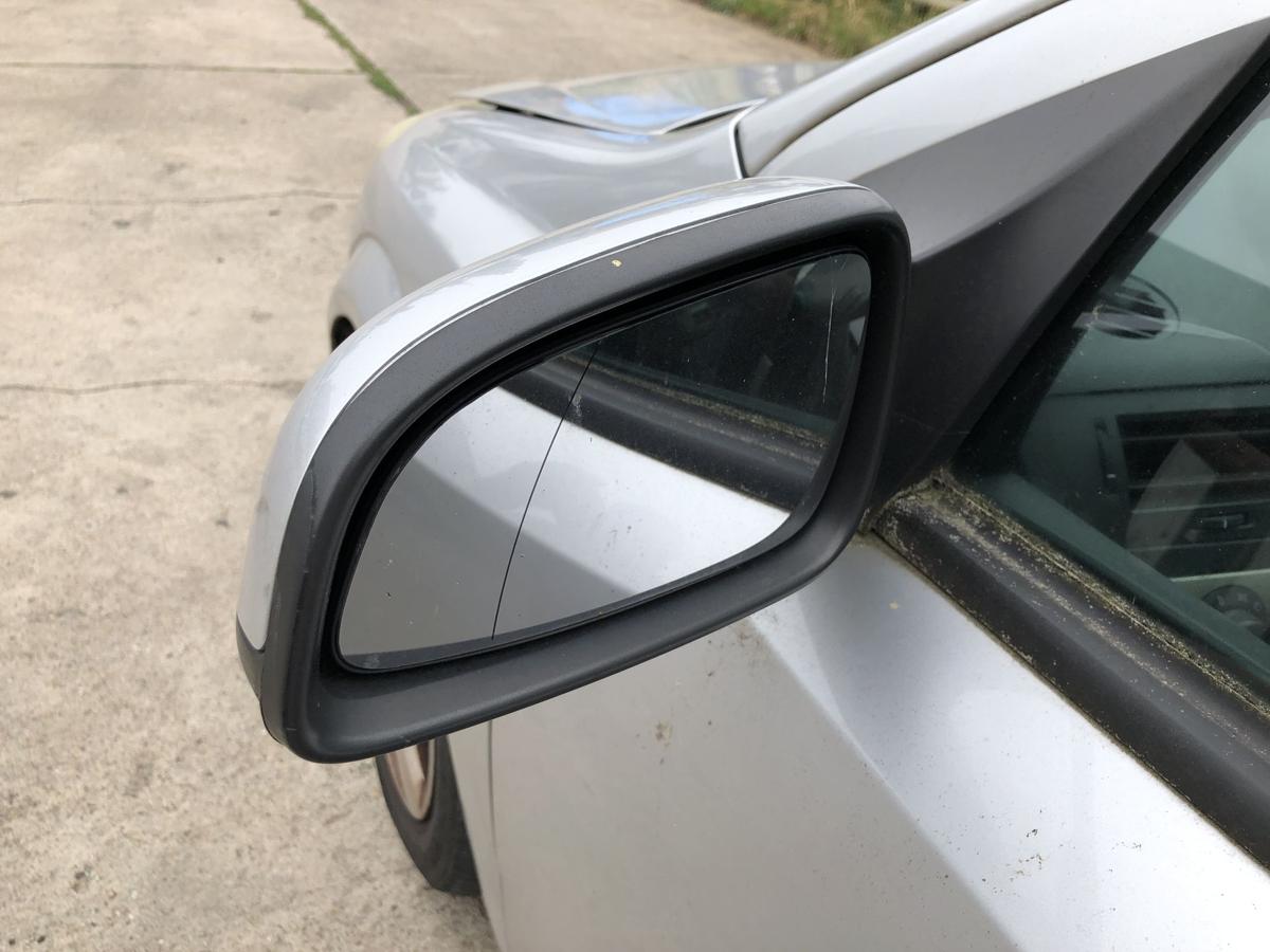 Opel Astra H Au&szlig;enspiegel links Spiegel R&uuml;ckspiegel elektrisch 2AU Starsilber