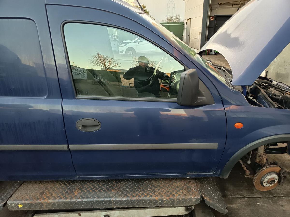 Opel Combo Kastenwagen original T&uuml;r rechts Beifahrer 20Z Royalblau Bj 2002