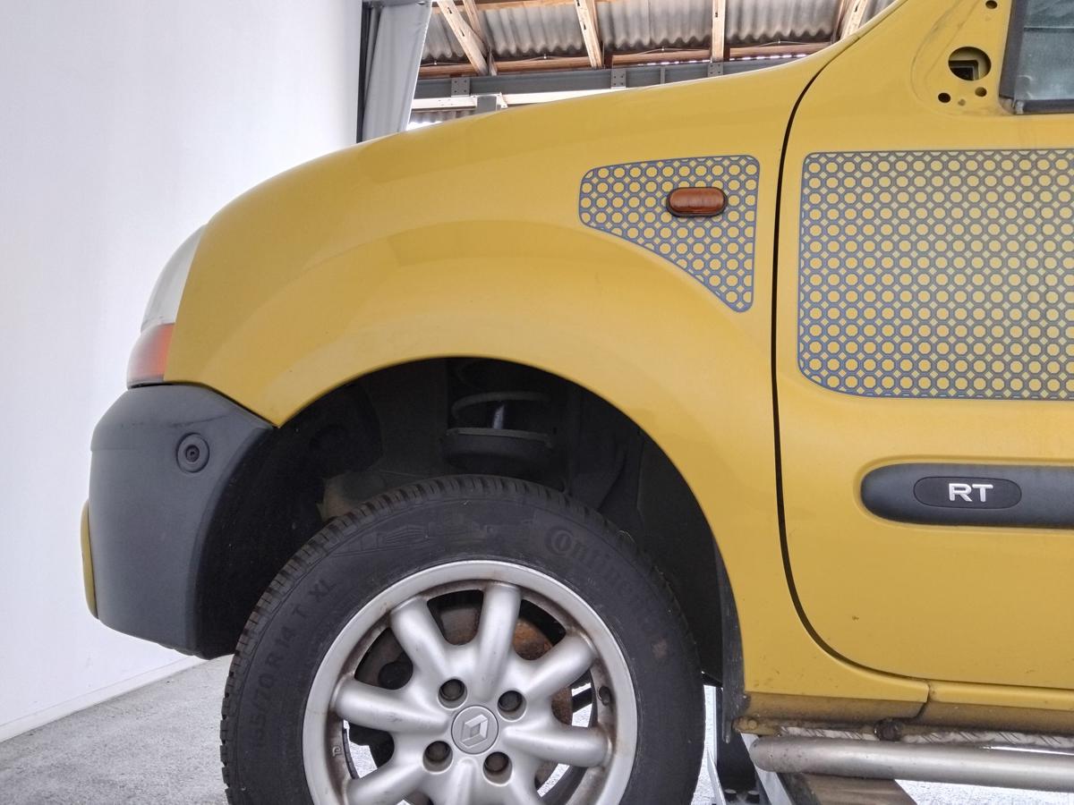 Renault Kangoo 1 original Kotflügel vorn links gelb OV396 yellow lemon BJ1998