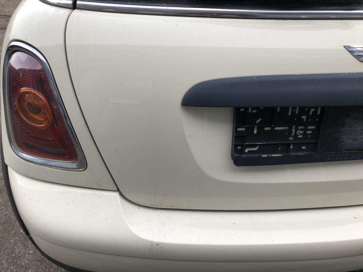 BMW Mini R56 Heckklappe mit Scheibe Pepper White Hecktür Kofferraumdeckel Rohbau