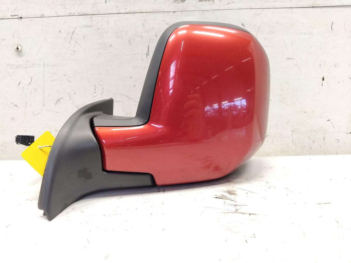 Citroen Berlingo 2 orig Au&szlig;enspiegel links elektrisch 3+2pol BJ2010 EKQ luziferrot