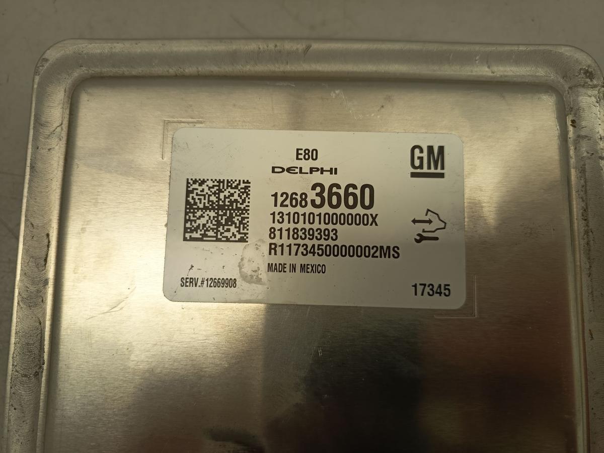 Opel Astra K original Steuerger&auml;t Motor 1.4l 92kW Benzin 12683660 Baujahr 2018