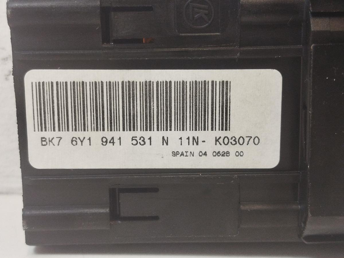 Skoda Fabia 6Y Lichtschalter Schalter Licht NSW LWR Regler Dimmer Schalter Licht