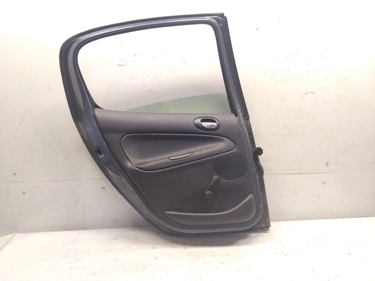 Peugeot 206 original T&uuml;r hinten links thoriumgraumetallic KTH BJ2008 Flie&szlig;heck