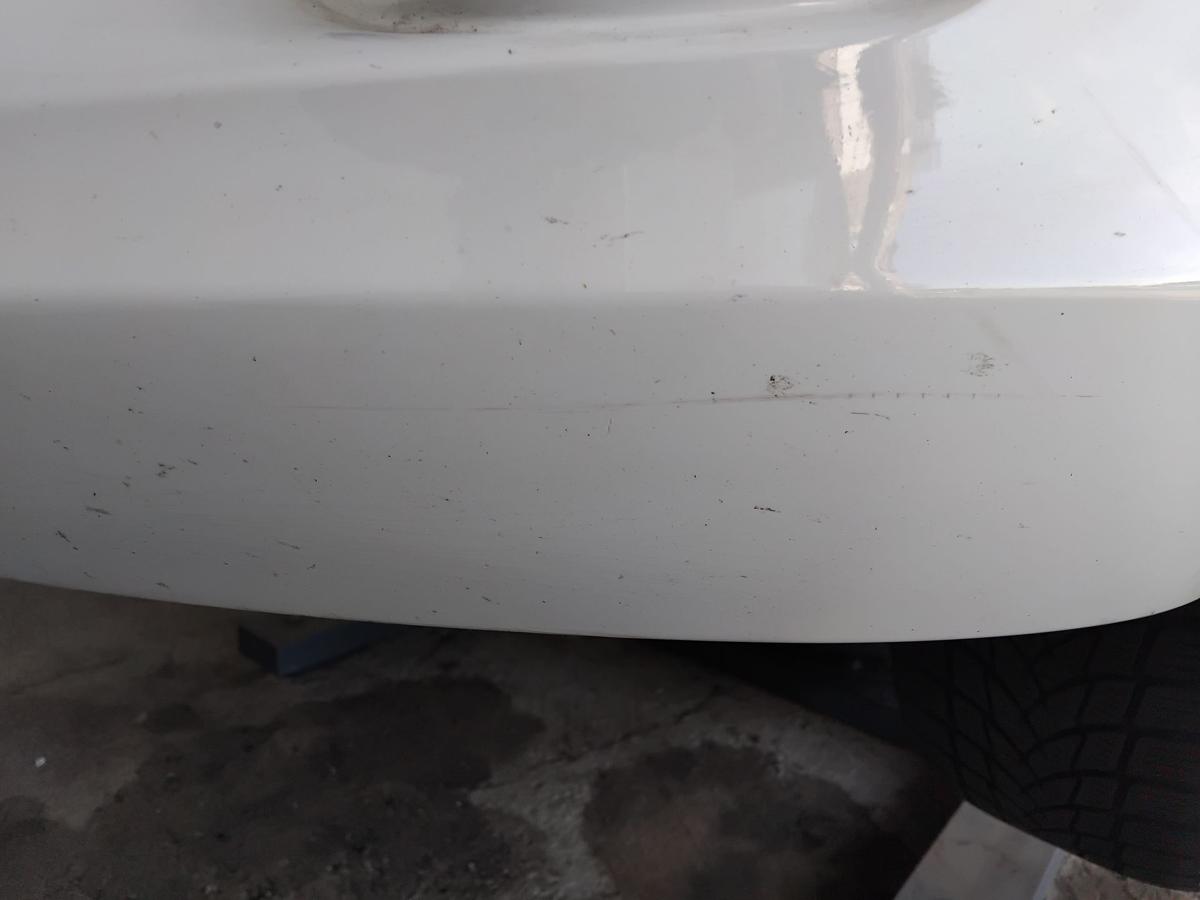 Citroen C-Elysee original Stossf&auml;nger Sto&szlig;stange vorn EWP weiss banquise BJ2015