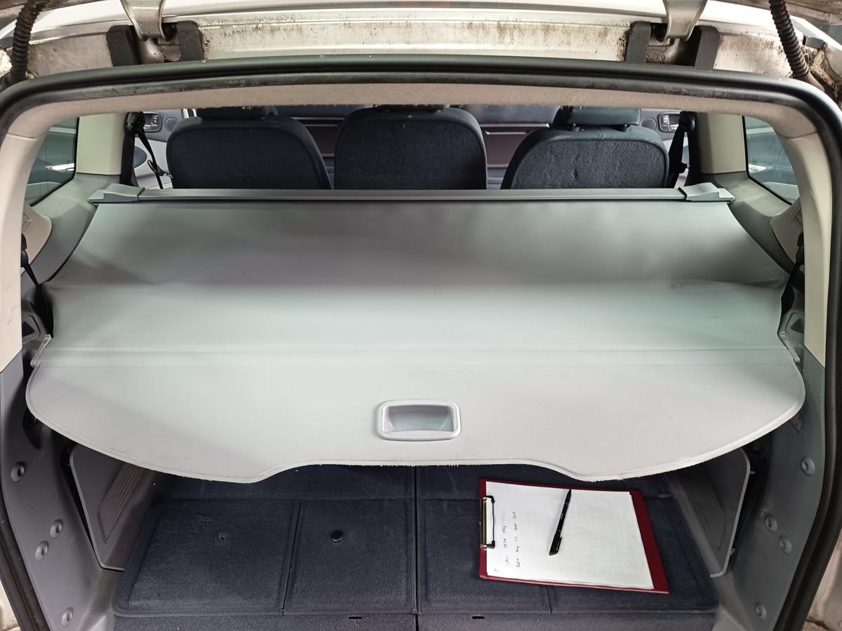 Ford S-Max 1 original Laderaumabdeckung Kofferraum/Rollo grau Bj 2009