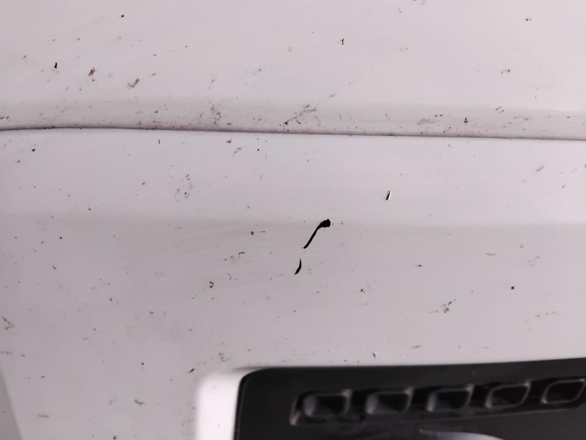 Ford Fusion JU2 original Stoßfänger Stoßstange vorn frostweiß Facelift BJ2011