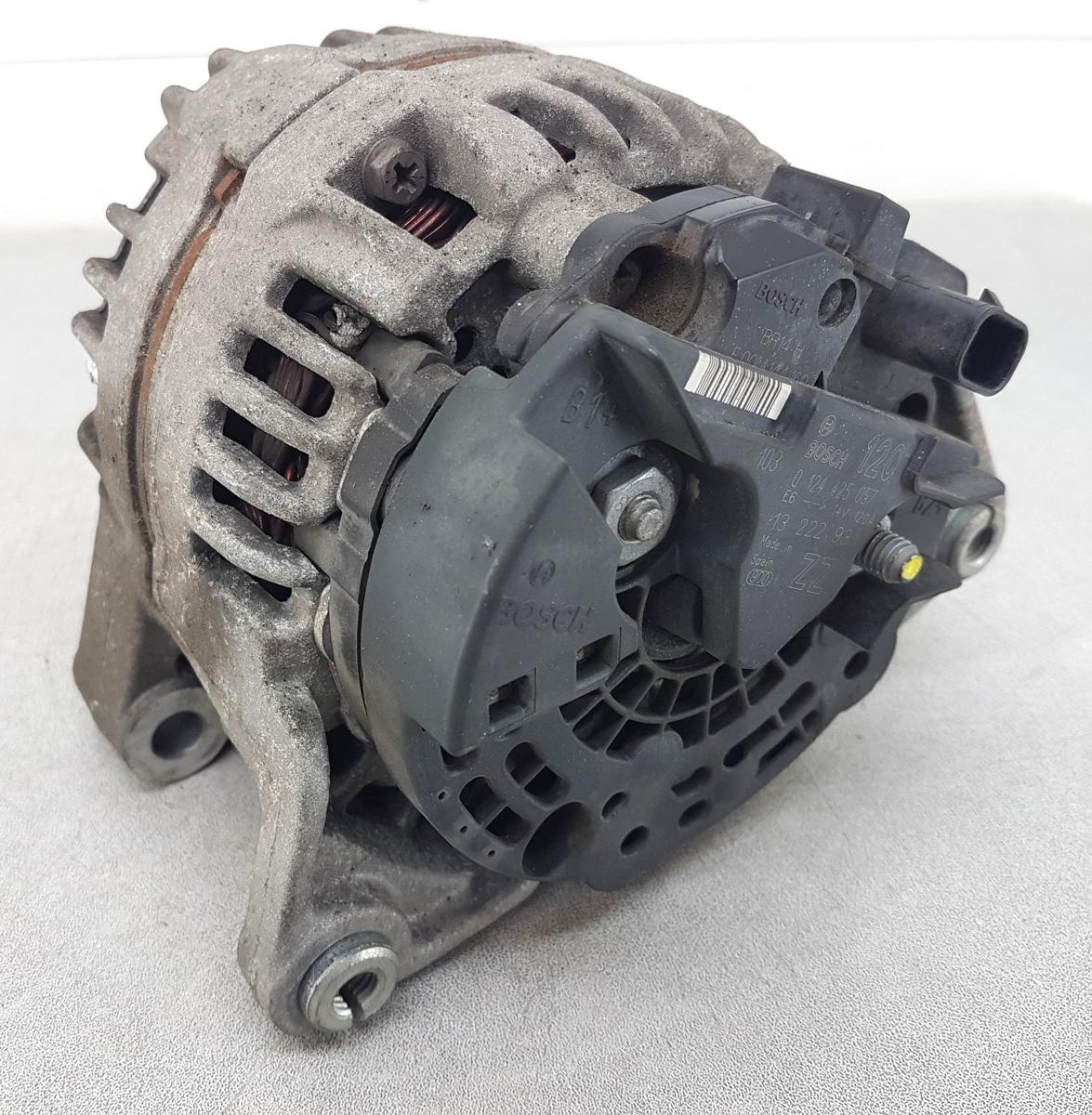 Opel Corsa D Lichtmaschine Generator 120A 13222931 0124425057 Bj2011 1,2 16V 63kw