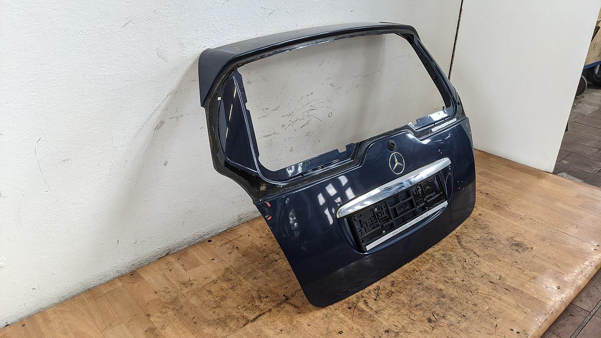 Mercedes A-Klasse W169 Heckklappe ohne Heckscheibe 375 Atollblau