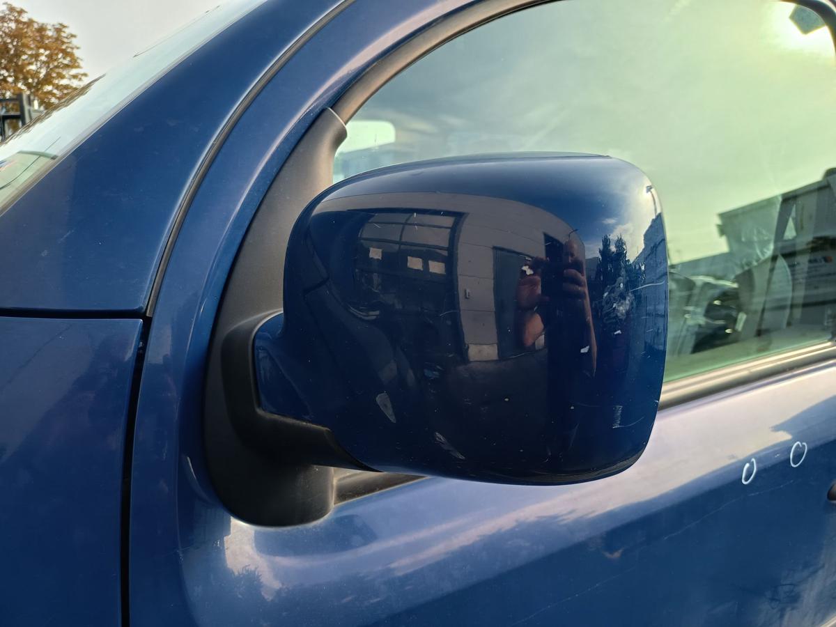 Renault Kangoo II orig Aussenspiegel links elektrisch KMOD Seladonblau Bj 2008