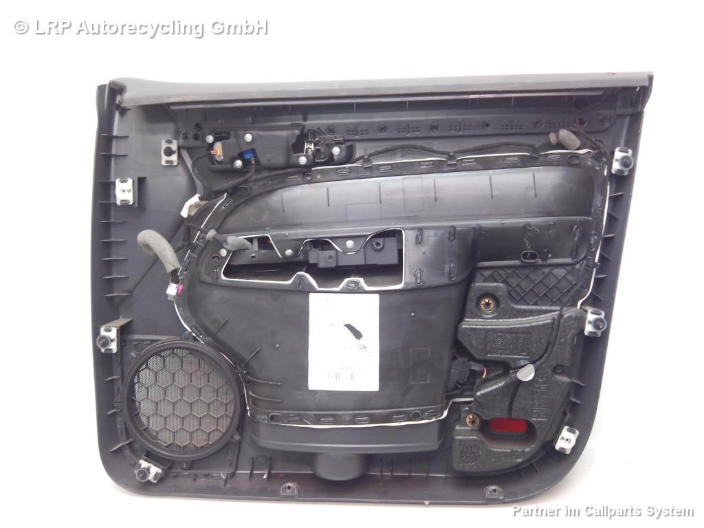 VW Touran 1T Baujahr 2005 Türverkleidung Türpappe schwarz 1T1867011