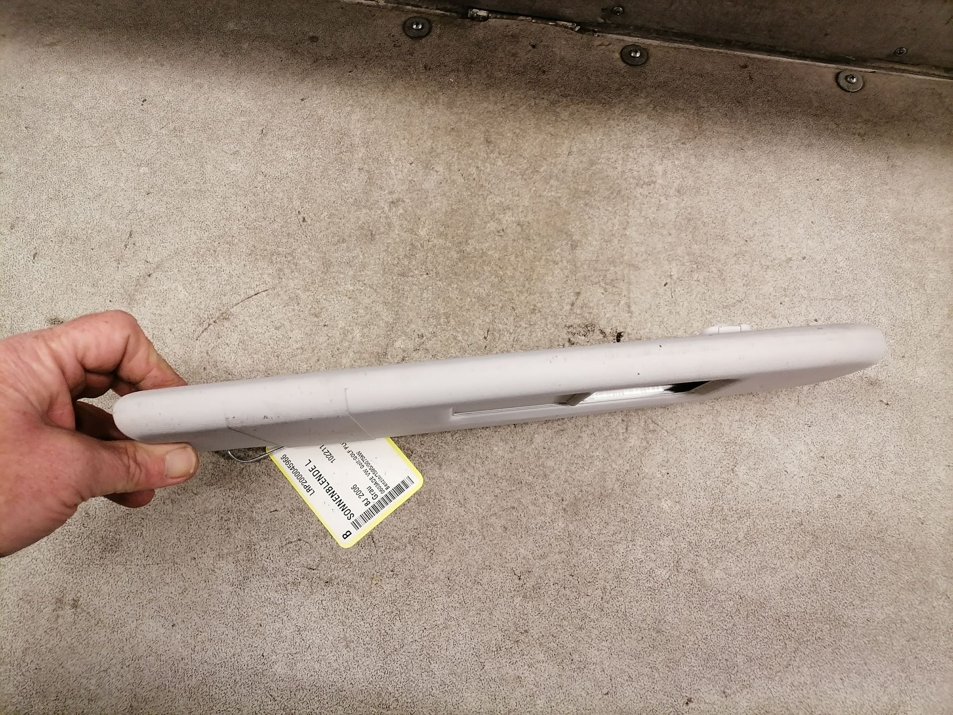 VW Golf Plus Sonneblende links Grau 04-08