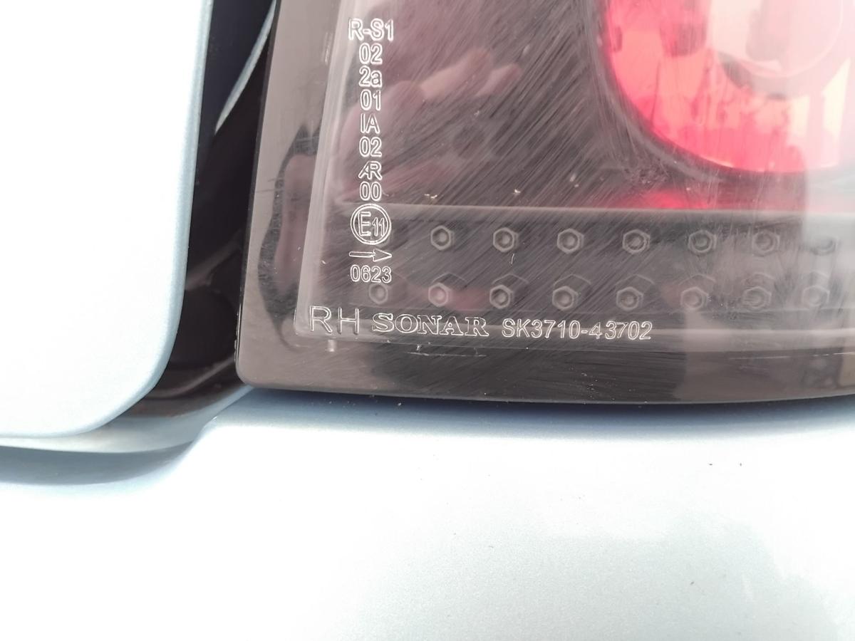 Citroen C3 Satz R&uuml;ckleuchten Schlussleuchten Klarglas schwarz Sonar BJ2005