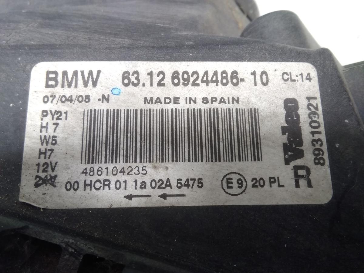 BMW 1er E87 E81 original Scheinwerfer rechts Halogen Valeo mit LWR Bj.2005
