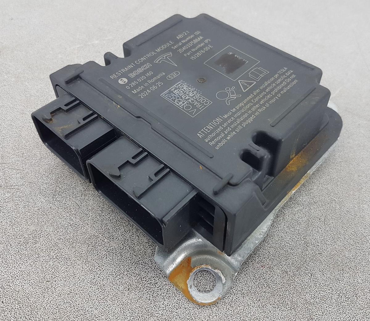 Tesla Model Y Juniper Steuerger&auml;t Airbag Bj2025 1512876-00-E 0285020160