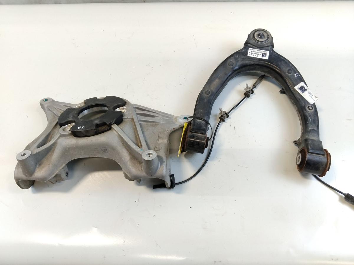Tesla Model 3 original Querlenker Vorderachse links oben mit Lagerbock BJ2019