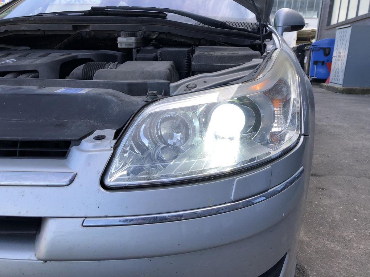 Citroen C4 Typ L Scheinwerfer links Xenon Frontscheinwerfer OEM Valeo